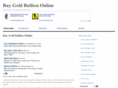 buygoldbulliononline.net
