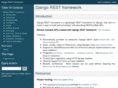 djangorestframework.org