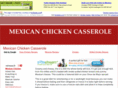 mexicanchickencasserole.com