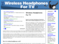 wireless-headphones-fortv.com