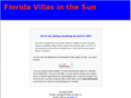 floridavillasinthesun.com