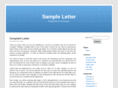 sample-letter.net