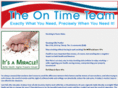 theontimeteam.com