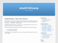 whatevahcamp.com