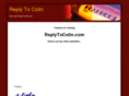 replytocolin.com