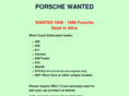 classicporschewanted.com