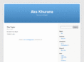 akskhurana.com