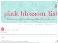pinkblossomlist.com