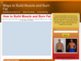 waystobuildmuscleandburnfat.com