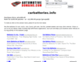 carbatteries.info
