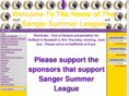 sangersummerleague.org