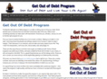 getoutofdebtprogram.com