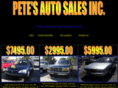 petesautosales.com