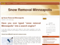 snowremovalminneapolis.net