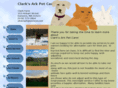 clarksarkpetcare.com