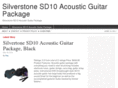 silvertonesd10acousticguitarpackage.com