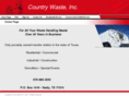 countrywaste.com