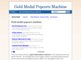goldmedalpopcornmachine.net