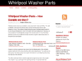 whirlpoolwasherparts.net