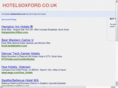 hotelsoxford.co.uk