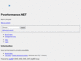 poorformance.net
