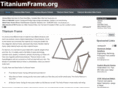titaniumframe.org