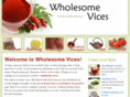 wholesomevices.com