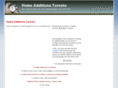 homeadditionstoronto.info