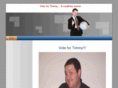votefortimmy.com