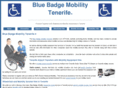 bluebadgemobility-tenerife.com