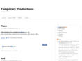 temporaryproductions.org