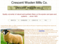 crescentwoolenmills.com