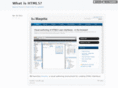 whatishtml5.net