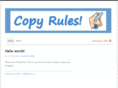 copyrules.com