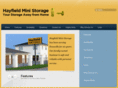 hayfieldministorage.com