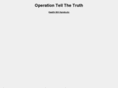 operationtellthetruth.com