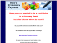 deesgiveawayexpress.com