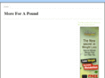 moreforapound.com