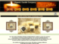 organiccandlecompany.com