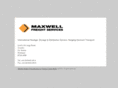 maxwellfreight.com