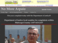 nomorearpaio.com