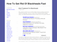 howtogetridofblackheadsfast.net