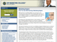 topmarketingcolleges.com