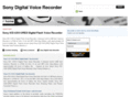 sonydigitalvoicerecorder.com