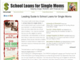 schoolloansforsinglemoms.com