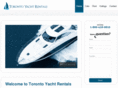 torontoyachtrentals.com