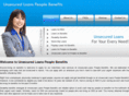 unsecuredloanspeoplebenefits.org.uk