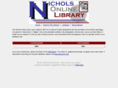 nicholslibrary.org