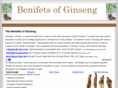 thebenefitsofginseng.com