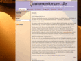 autorenforum.de
